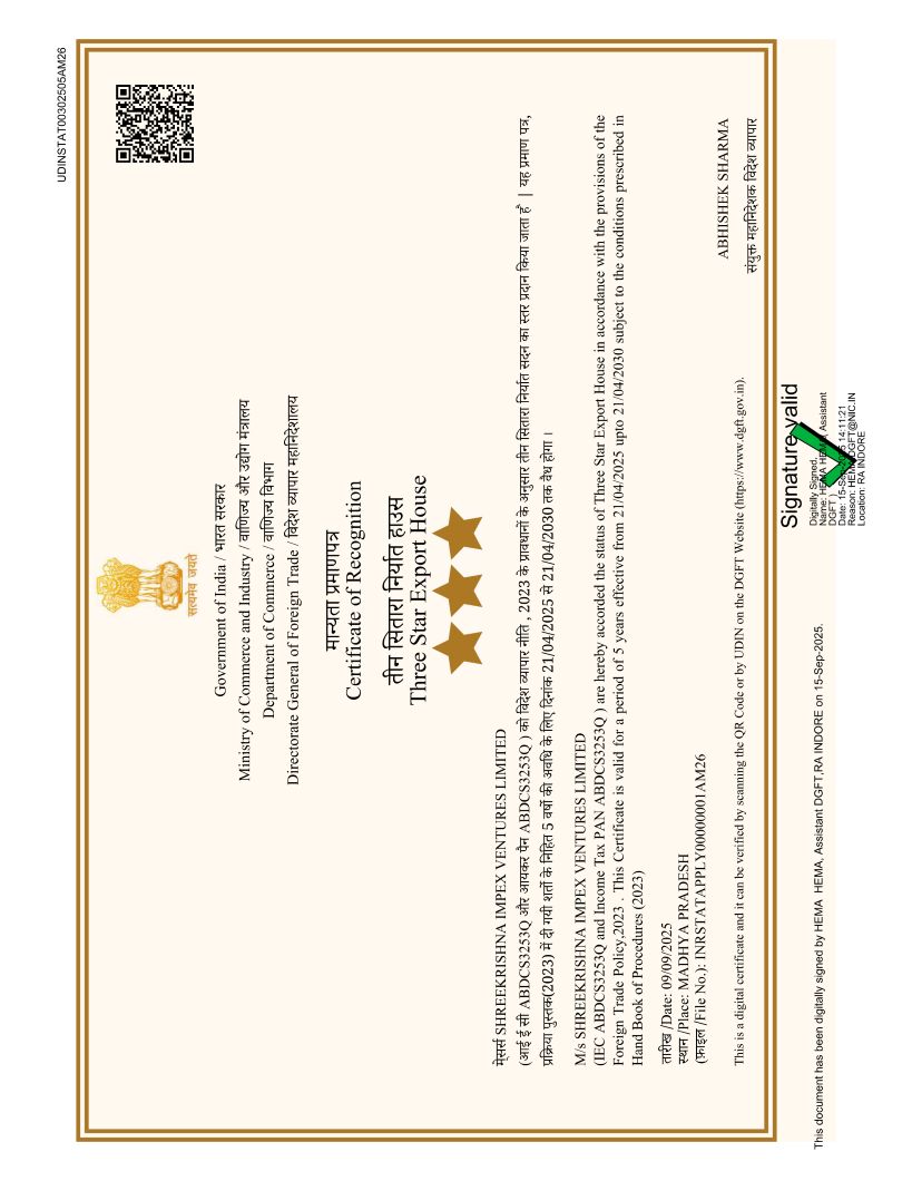 3-Star SHC Approved